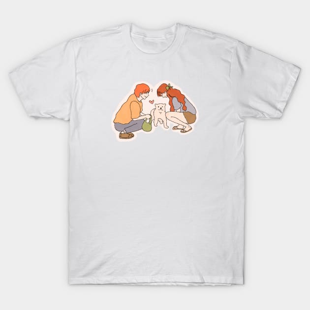 summer strike - yeoreum & daebeom - kdrama T-Shirt by aaalou